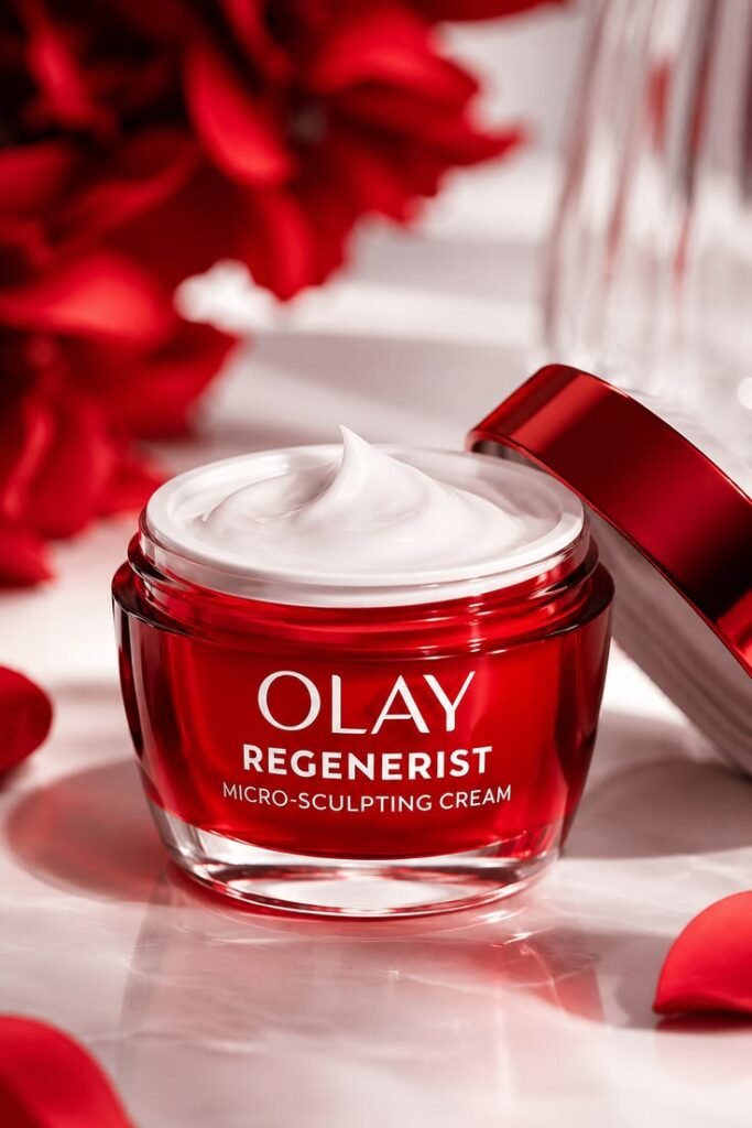 Olay Regenerist Micro-Sculpting Cream – Crème Anti-Âge Raffermissante